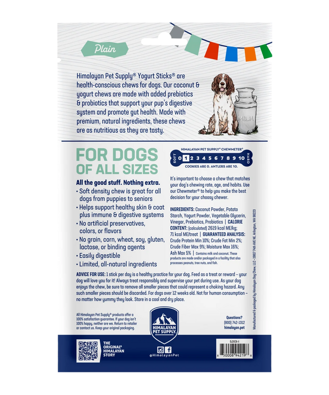 Himalayan Yogurt Sticks - 3 Flavor