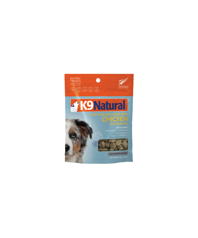K9 Natural Chicken Healthy Bites Dog Treats - 50g