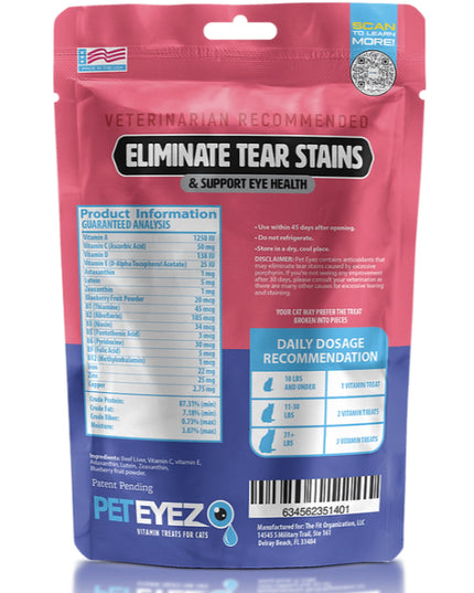 PetEyez Beef Liver Cat Treats