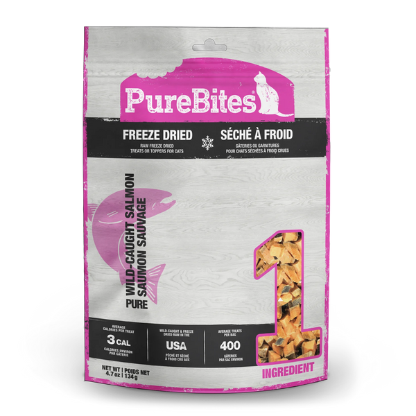 PureBites Freeze Dried Cat Treats-Salmon 26g