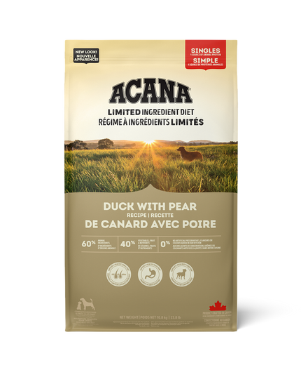 ACANA 单身鸭配梨食谱狗粮