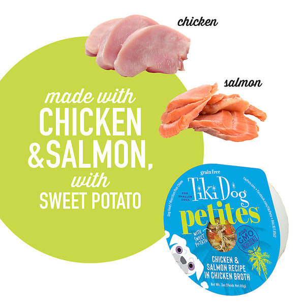 Tiki Dog™ Petites™ Grain Free Chicken & Salmon Recipe