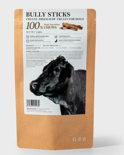 3M5PET Freeze-Dried Bully Stick Treats for Dogs