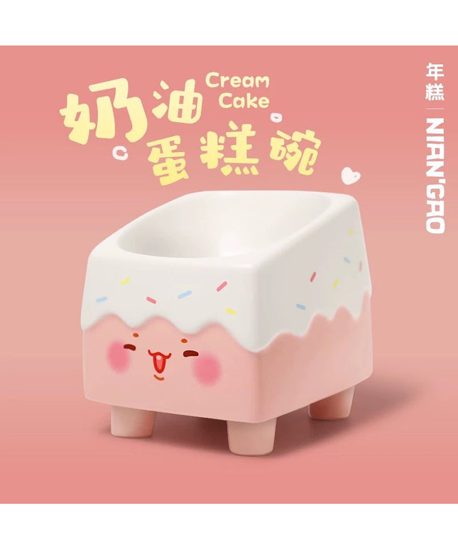 NIAN'GAO Ceramic Pet Food Bowl