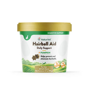 NaturVet Hairball Aid with Pumpkin