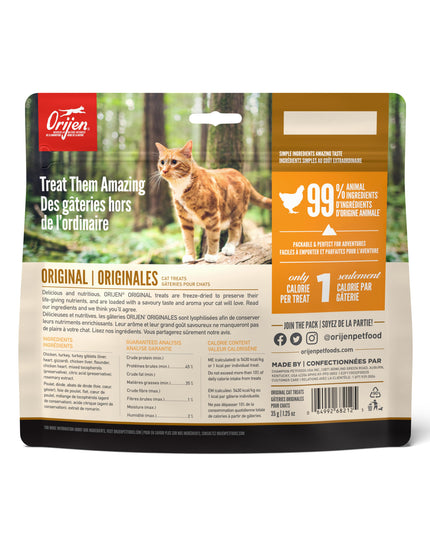 Orijen Original Freeze-dried Cat Treats - 35g