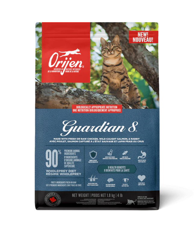 Orijen Guardian 8 Cat Dry Food - 2 Sizes