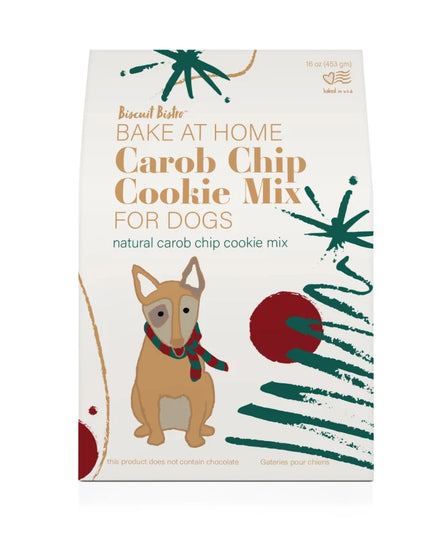 Petknowledgy Biscuit Bistro Bake At Home Carob Chip Cookie Mix Holiday Dog Treats