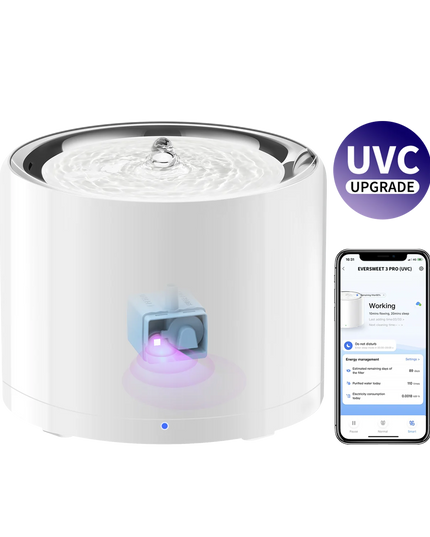 PETKIT Eversweet 3 Pro (Wireless Pump) - UVC Sterilization