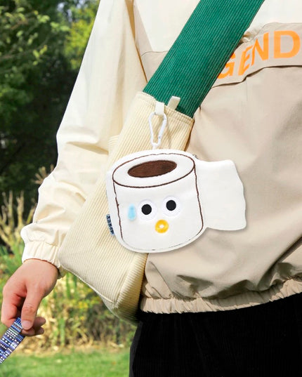 PurLab Roll Paper Cute Poop Bag Dispenser