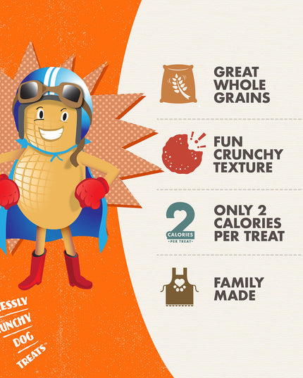 Fromm Crunchy Peanut Butter Jammers Flavor Dog Treats - 170g/6oz