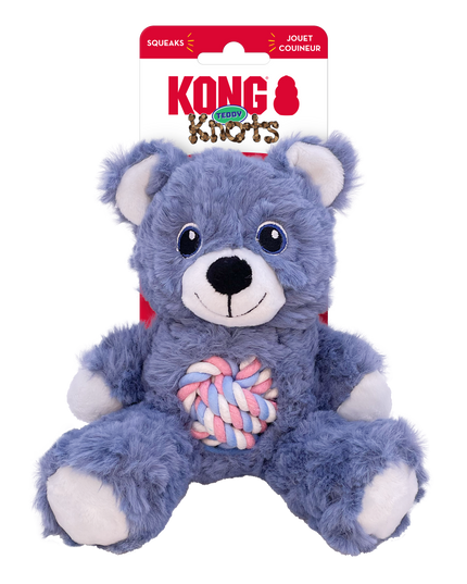 KONG Knots Teddy Assorted Dog Toy
