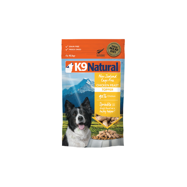 K9 Natural Chicken Feast Freeze-Dried Dog Food