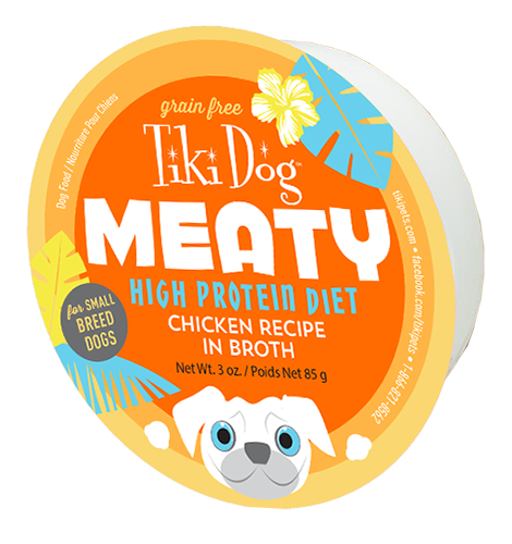 Tiki Dog™ MEATY Chicken Recipe in Broth