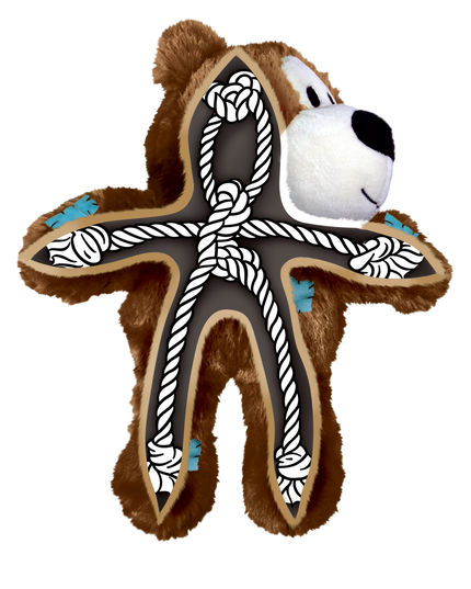 KONG Wild Knots Bear Dog Toy - 3 Sizes