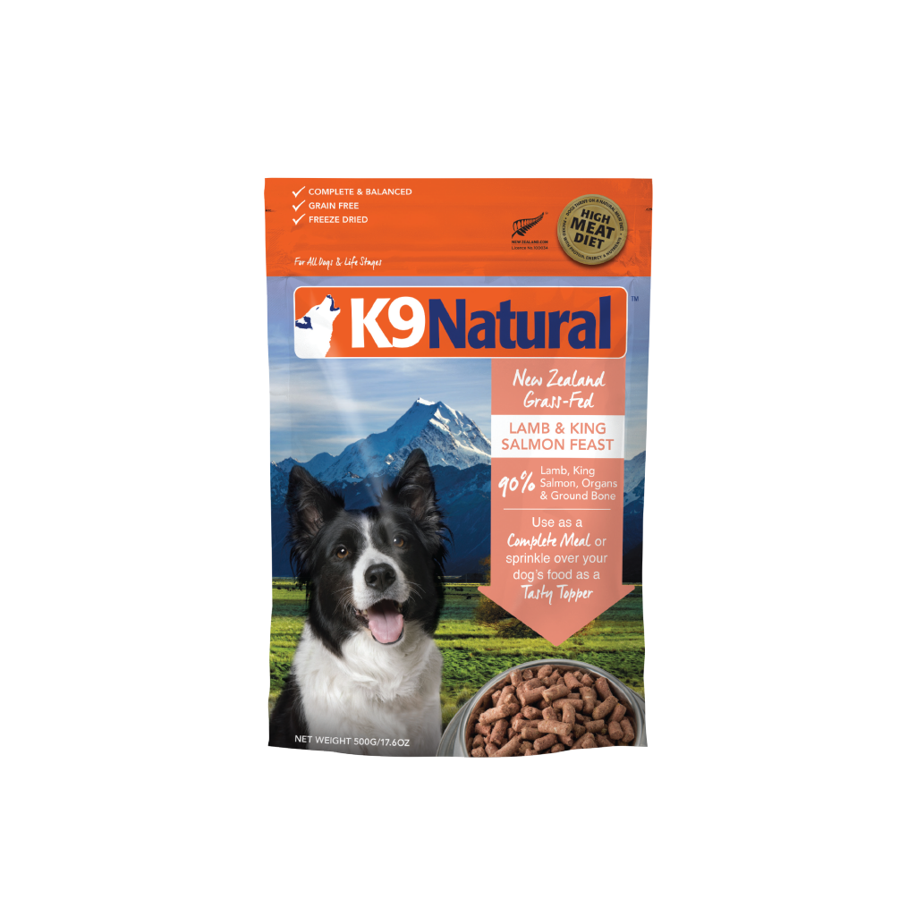 K9 Natural Lamb & King Salmon Feast Freeze-Dried Dog Food