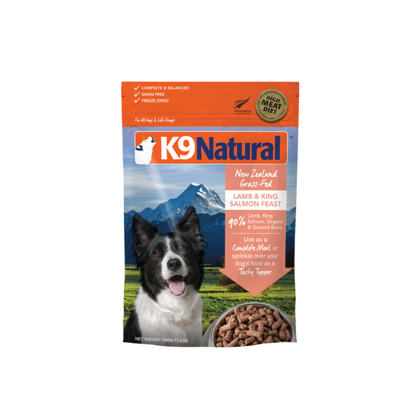 K9 Natural Lamb & King Salmon Feast Freeze-Dried Dog Food