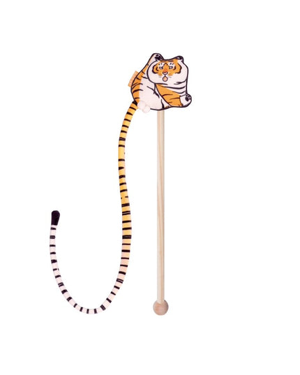 PurLab Tiger Cat Wand with Catnip