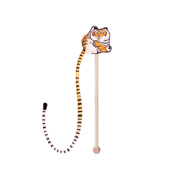 Purlab Tiger Cat Wand with Catnip
