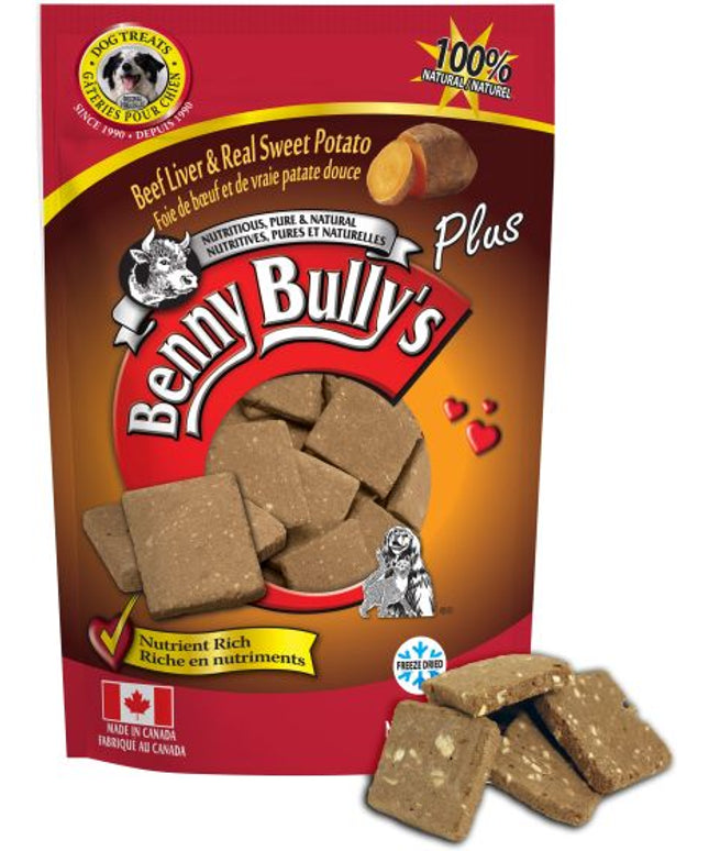 Benny Bully Liver Plus Sweet Potato Dog 58g