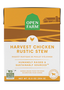 Open Farm Harvest Chicken Rustic Stew Wet Dog Food - 354g/12.5oz