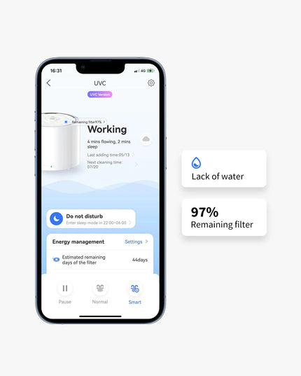 PETKIT Eversweet 3 Pro (Wireless Pump) - UVC Sterilization