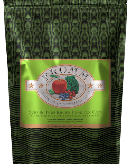 Fromm Four-Star Surf & Turf Food for Cats - 2 Sizes