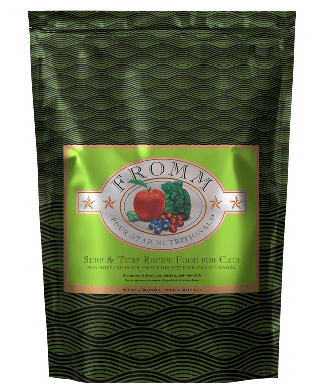 Fromm Four-Star Surf & Turf Food for Cats - 2 Sizes