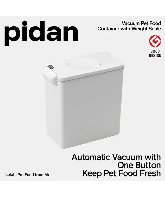 Pidan Vacuum Pet Food Container with Weight Scale