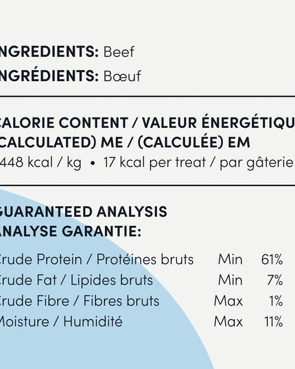 Crumps' Naturals Beef Tendersticks Dog Treats - 3 Sizes