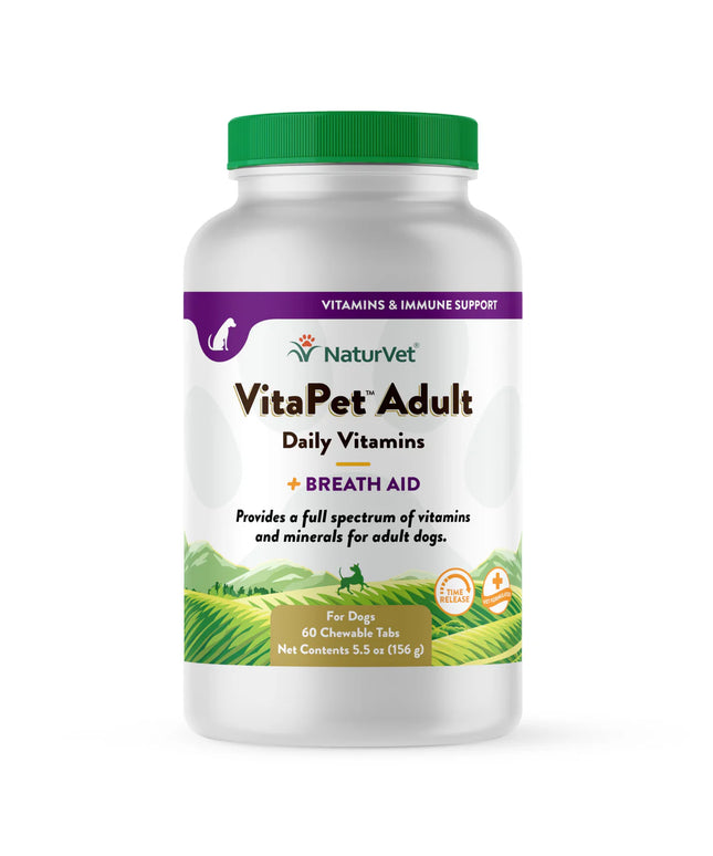 NaturVet VitaPet™ Adult Daily Vitamins Chewable Tablets - 3 Size