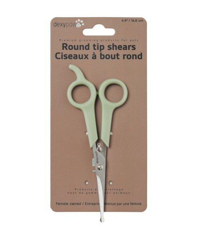 Dexypaws Round Tip Shears 6.5"