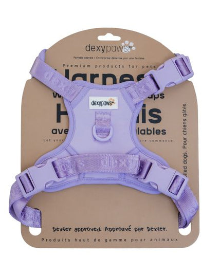 Dexypaws No-Pull Dog Harness, Lilac Small Dog