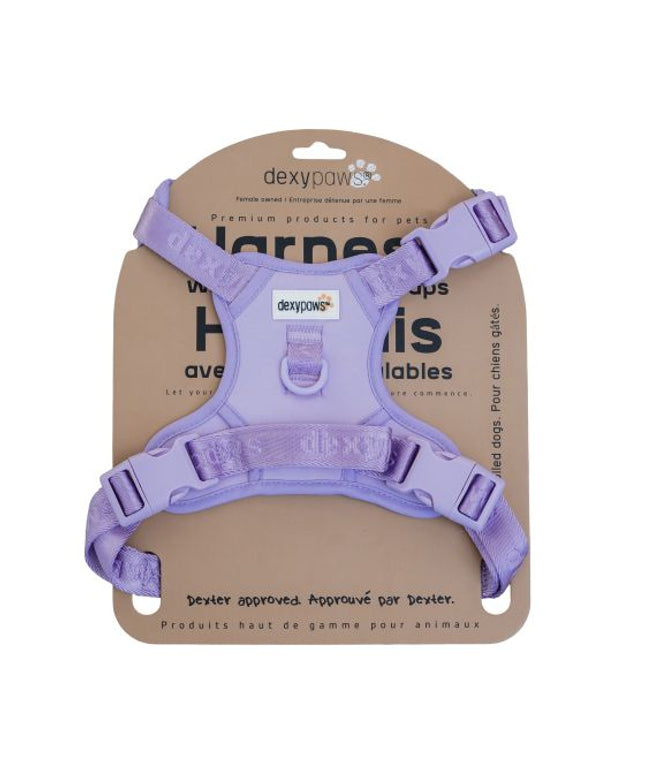Dexypaws No-Pull Dog Harness, Lilac Small Dog
