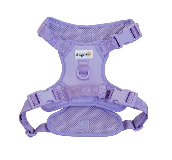 Dexypaws No-Pull Dog Harness, Lilac Small Dog
