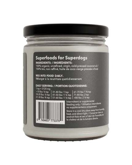 North Hound Life Organic Virgin Coconut Oil for Dog 210g