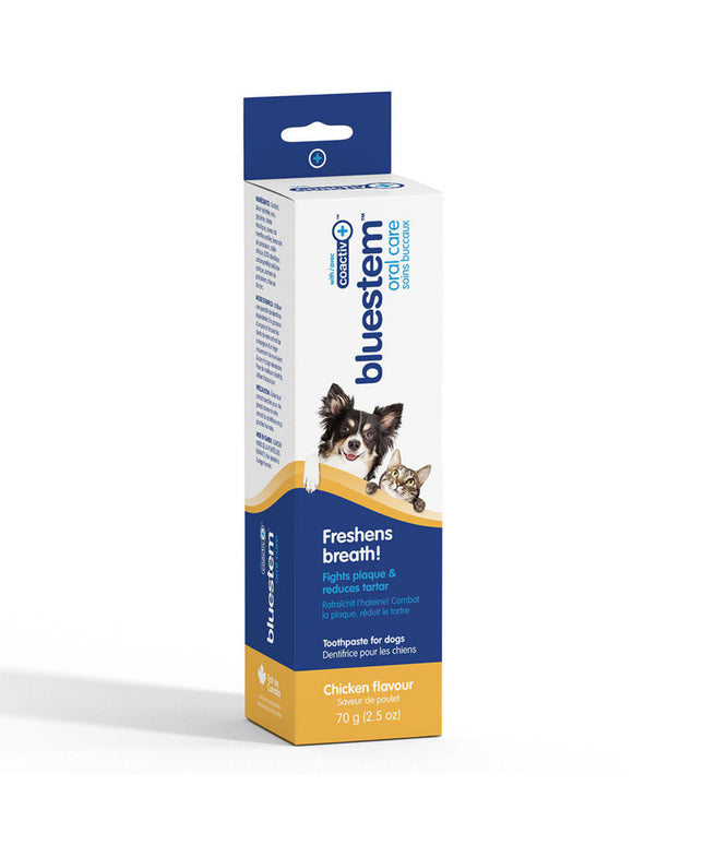 bluestem Oral Care Chicken Flavour Toothpaste for Dog & Cat - 70g/2.5oz