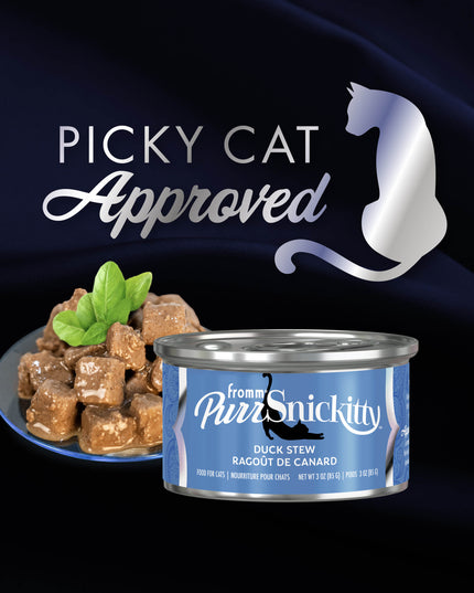 Fromm PurrSnickitty Duck Stew Wet Food for Cat - 3oz