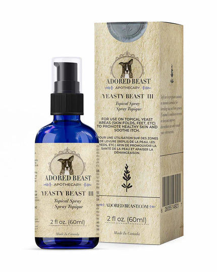 ADORED BEAST Yeasty Beast | Topical Spray for Dogs 60ml
