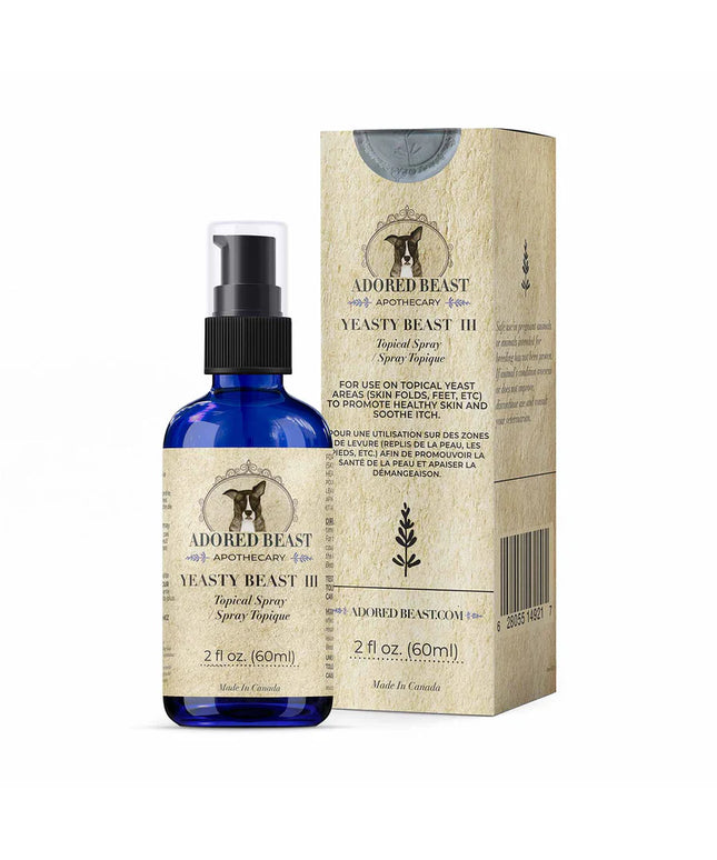 ADORED BEAST Yeasty Beast | Topical Spray for Dogs 60ml