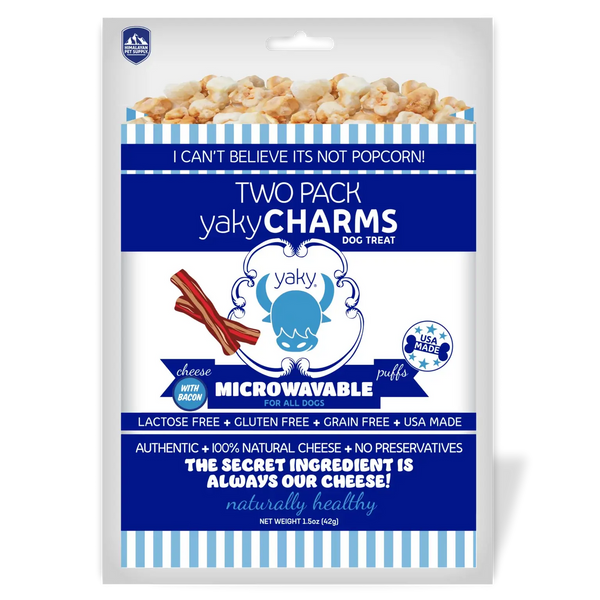 Yaky Charms Cheese Popcorn Treat for Dog