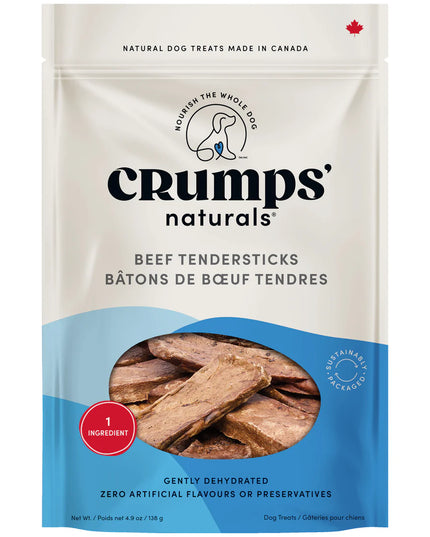 Crumps' Naturals Beef Tendersticks Dog Treats - 3 Sizes