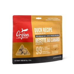 Orijen Freeze-dried Dog Treats Free- Duck Recipe - 92g