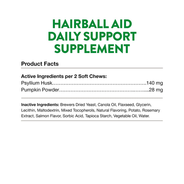 NaturVet Hairball Aid with Pumpkin