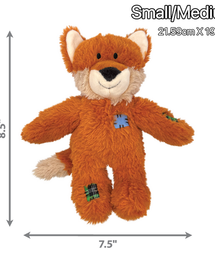 KONG Wild Knots Fox Dog Toy - 2 Sizes
