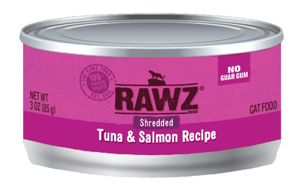 Rawz Natural Shredded Tuna & Salmon Cat Food Recipe