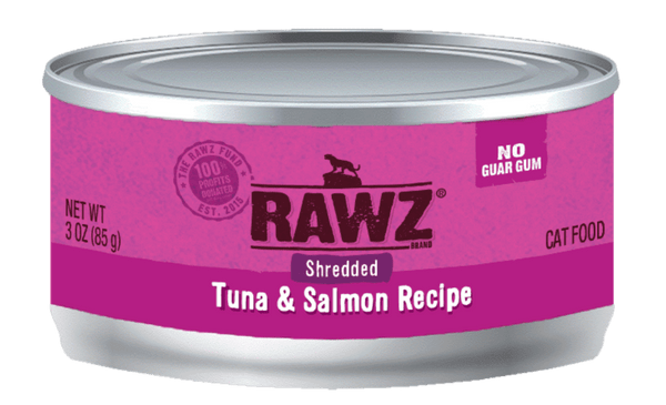 Rawz Natural Shredded Tuna & Salmon Cat Food Recipe