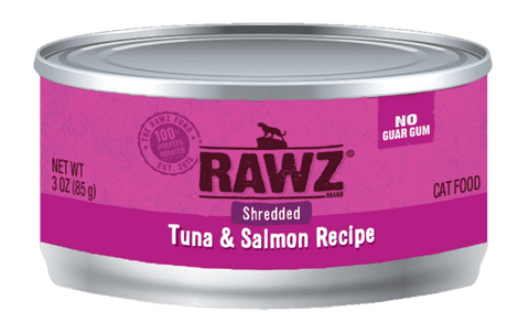 Rawz Natural Shredded Tuna & Salmon Cat Food Recipe