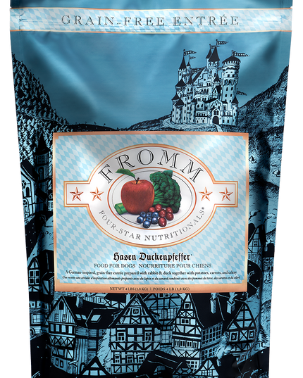 Fromm Four-Star Hasen Duckenpfeffer® Recipe Food for Dogs - 3 Sizes