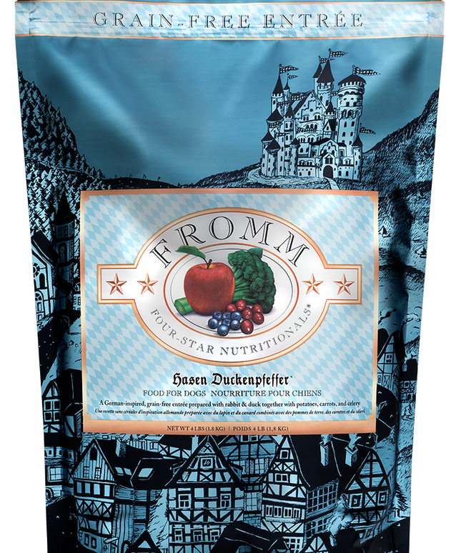 Fromm Four-Star Hasen Duckenpfeffer® Recipe Food for Dogs - 3 Sizes